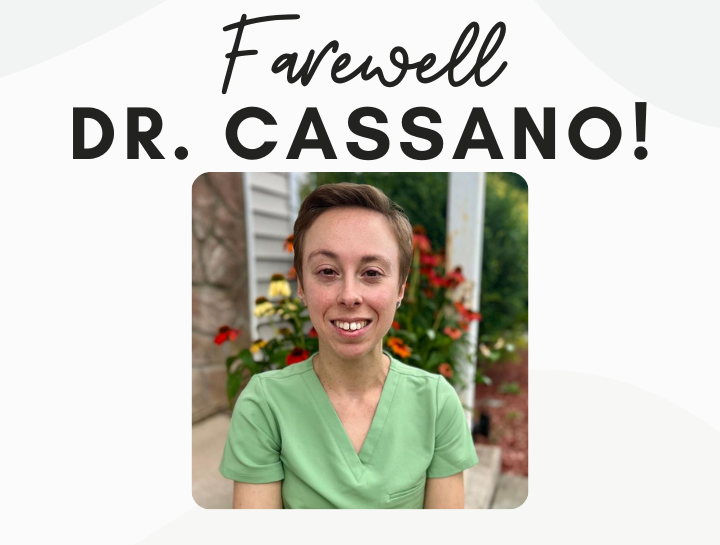 Farewell Dr. Cassano!